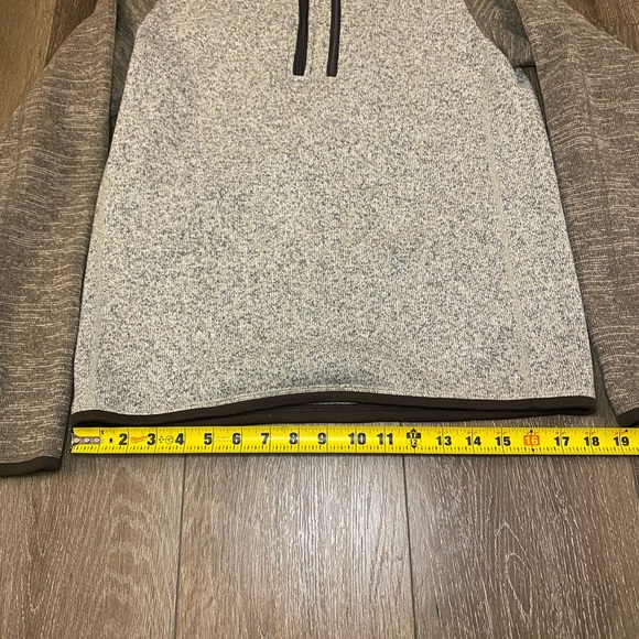 Patagonia 1/4 zip fleece- men’s small (brown/tan - Picture 7 of 14